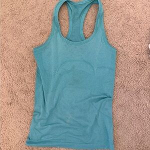 Lululemon teal swiftly tank